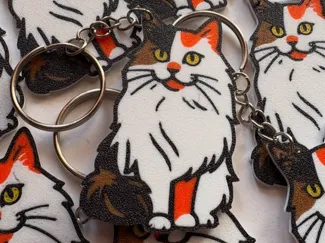 Cat Keychain