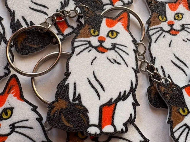 Cat Keychain