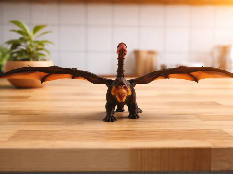 Manticore Miniature for Tabletop Games and More