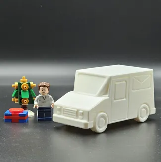 Mail Truck (print-in-place)