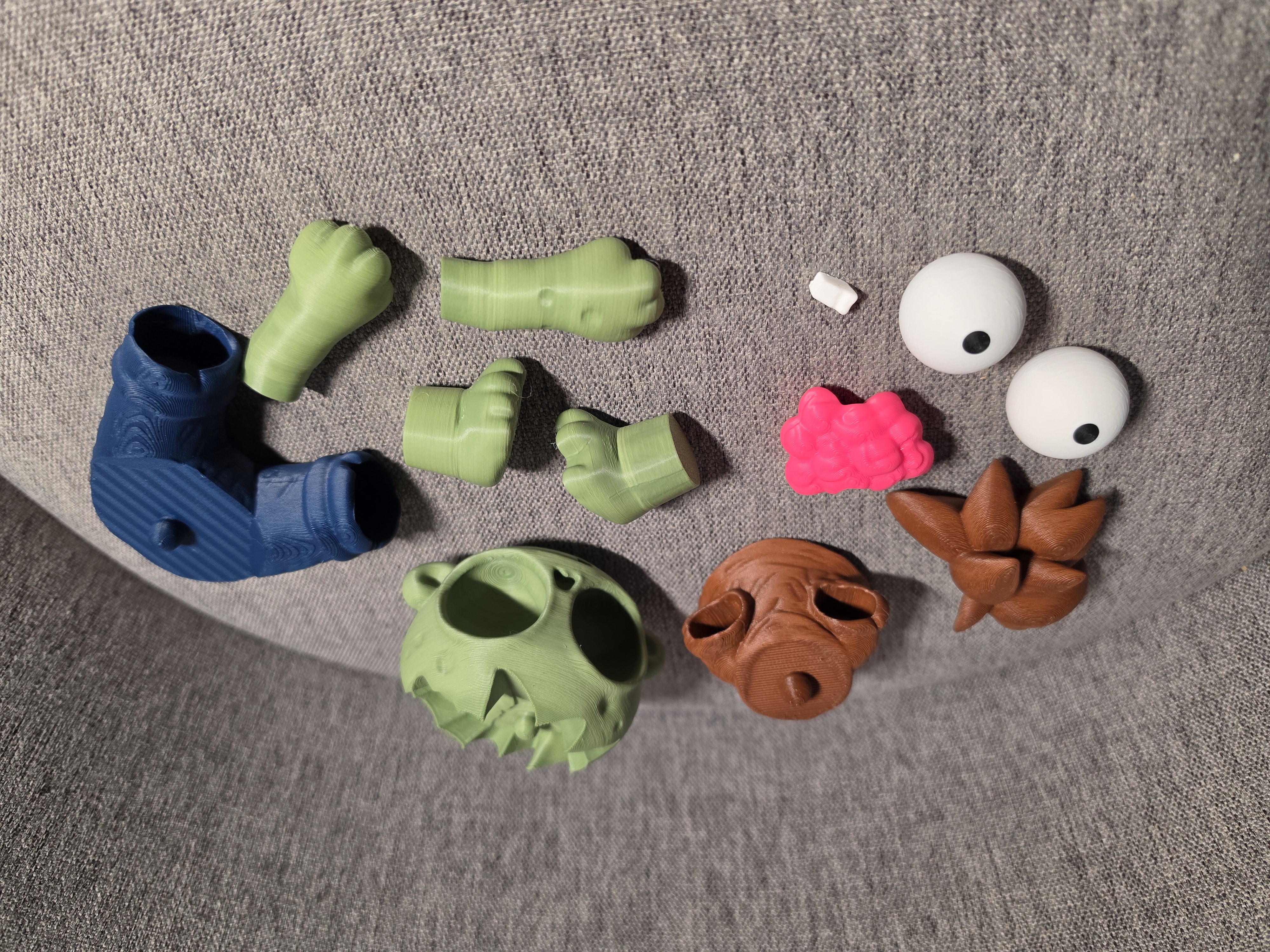 Goofy series – ZOMBIE Movable Eyes NO AMS - 1