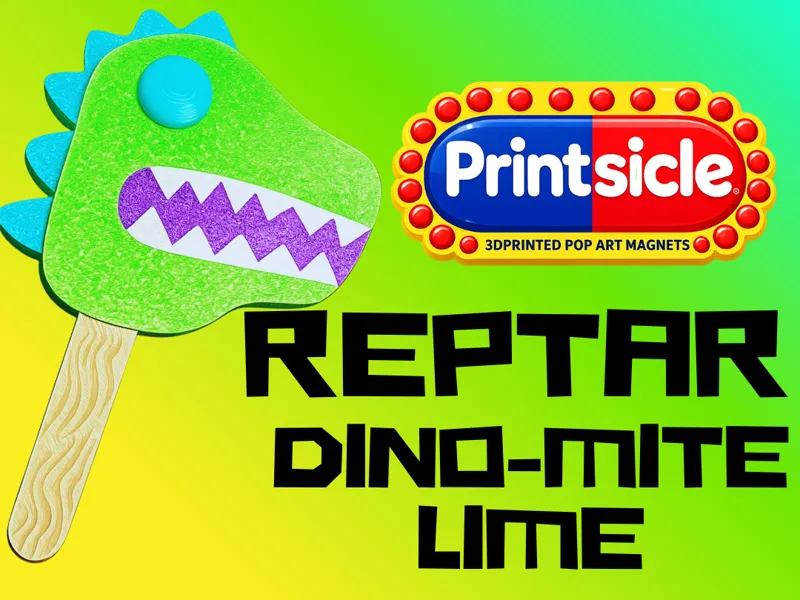Reptar "Dino-Mite Lime" Printsicle