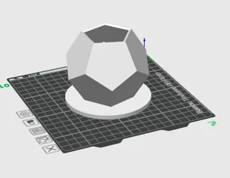 Dodecahedron Flowerpot