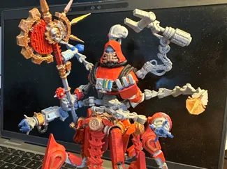 Adeptus Tech Priest Dummy 13--fully articulated