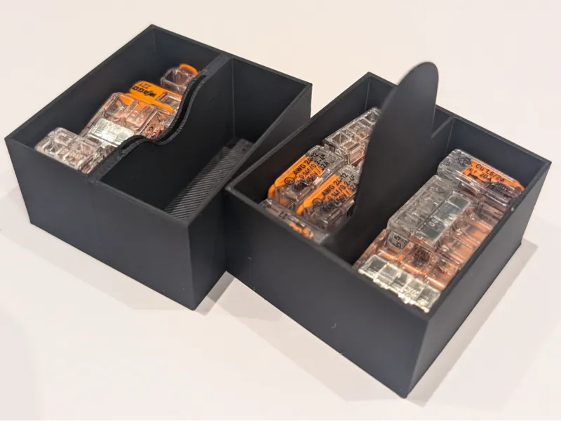 Dividing boxes for organizer