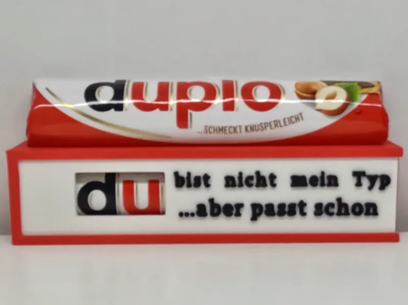 Duplo Box "Nicht mein Typ" Geschenk