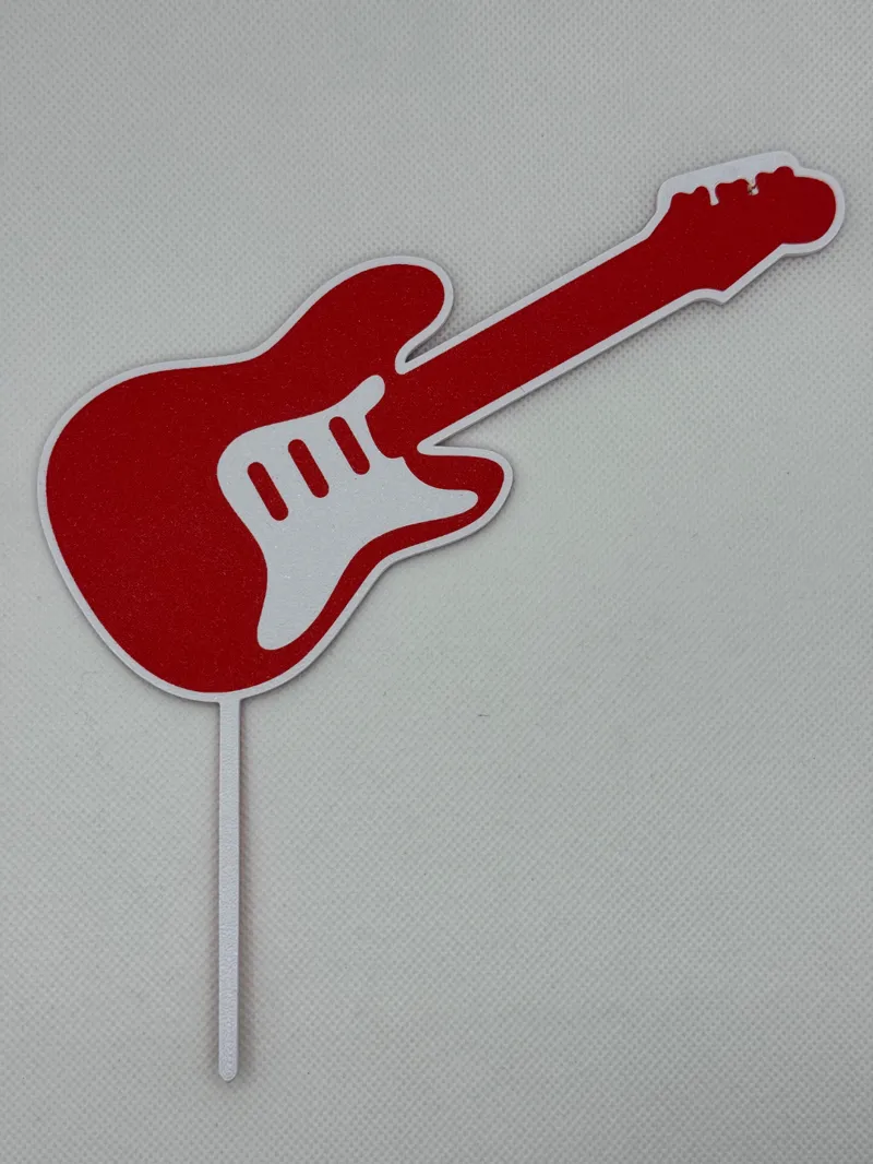 Cake Topper Guitar
