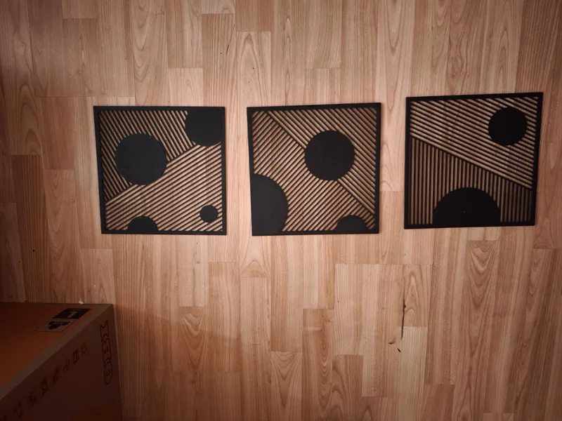 Abstract wall art
