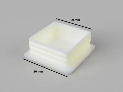 Sling Plug Cover Profile 26x26 30x30 bracket cap