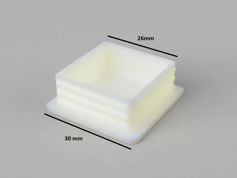 Sling Plug Cover Profile 26x26 30x30 bracket cap