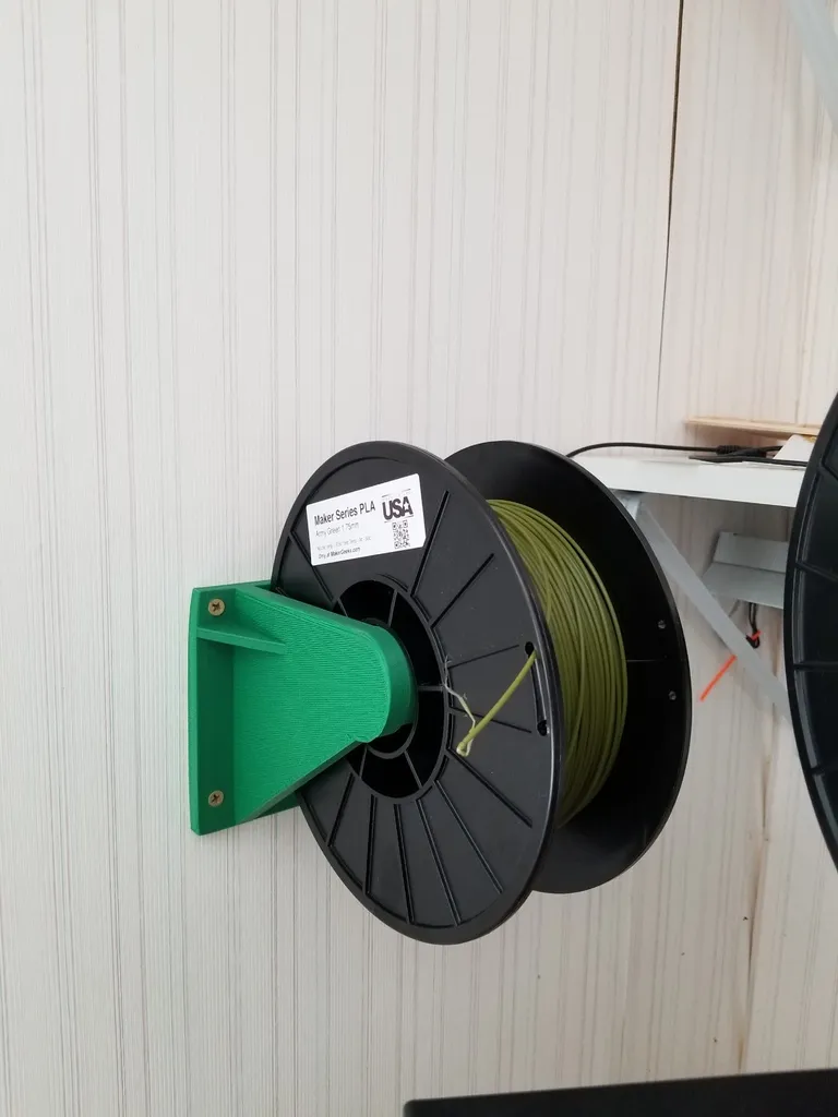 Wall Mounted Spool Holder by snakester15 MakerWorld: Download Free 3D ...