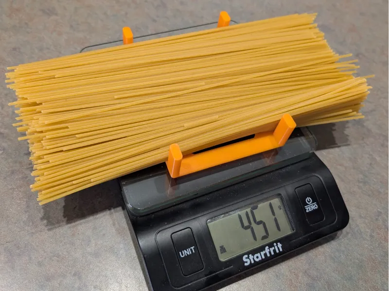 Pasta Holder for Scale - Parametric