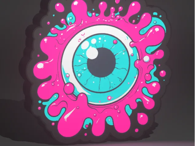 Slimy Eyeball Lightbox
