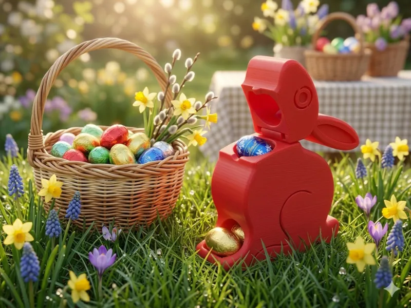 Rabbit dispenser Easter