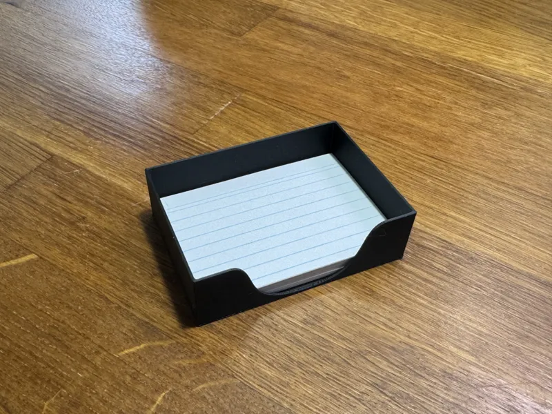 A8 Index Card Holder