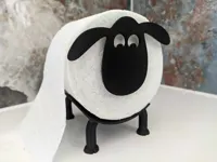 Dévidoir à papier toilette en tête de mouton ou de chèvre — photo 3