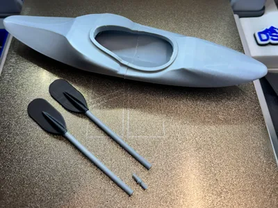 1/10 Scale Kayak Paddle