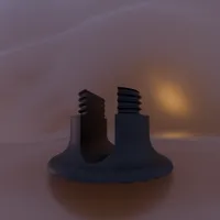 Screw - 0.08mm layer, 3 walls, 15% infill