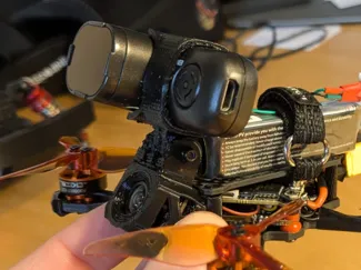 Kayoumini 35deg HDZero ECO + Runcam Thumb mount