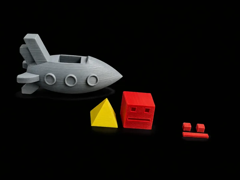 Geometry Dash Figures Playset