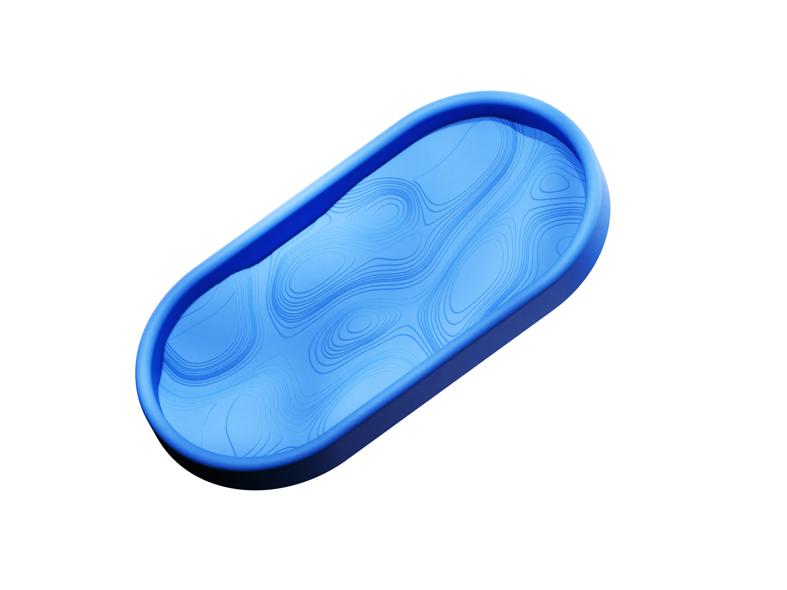 Miniatura 1 do modelo 3D Topographic Trays