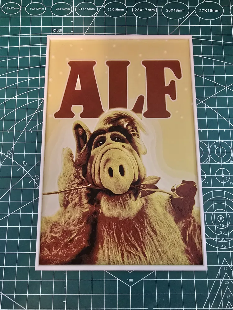 ALF Show Poster - Hueforge Art by Lumpy3D MakerWorld: Download Free 3D ...