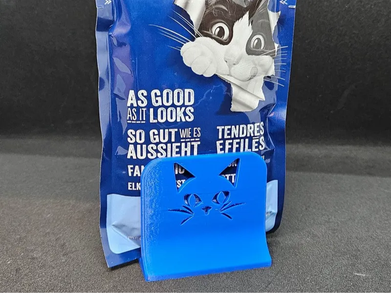 Cat Food Pouch Holder Small version