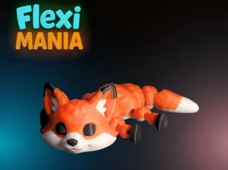 Flexi Fox  Fully Articulated Printable Animal Toy