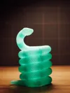 PLA transparent (body) + PETG transparent (connectors)