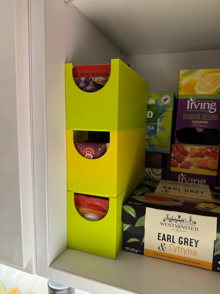 Stackable Tea Containers, Organizer view 3