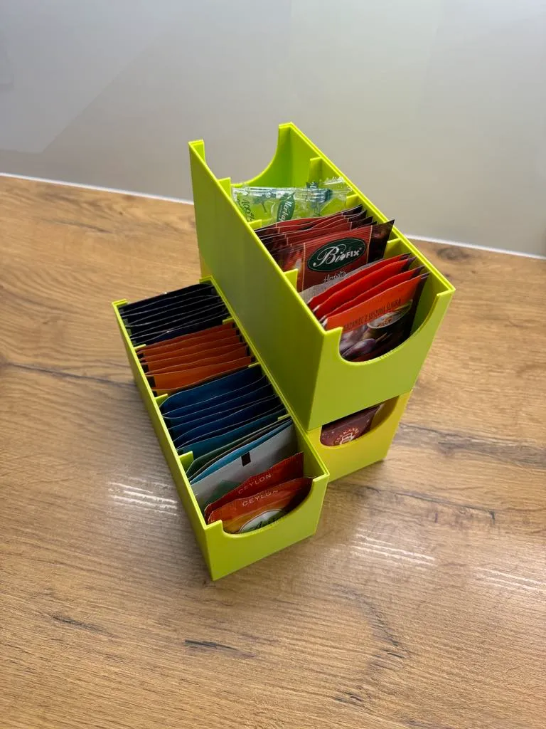 Stackable Tea Containers, Organizer view 2