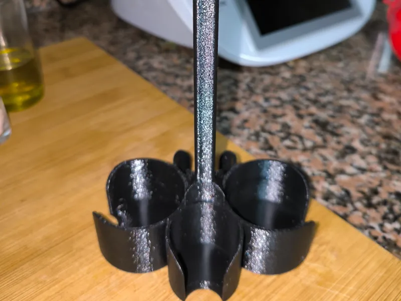 Galheteiro para Azeite, Vinagre, Sal e Pimenta
