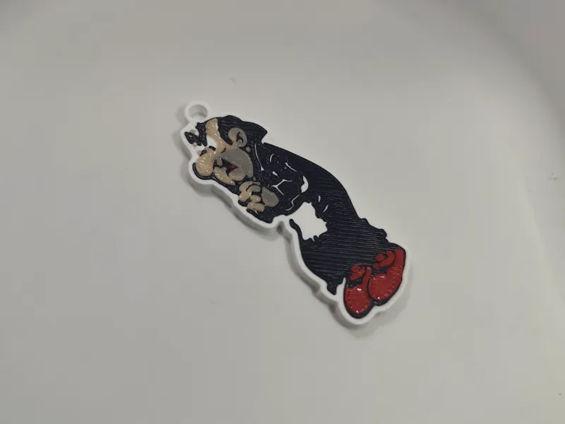 Gargamel keychain