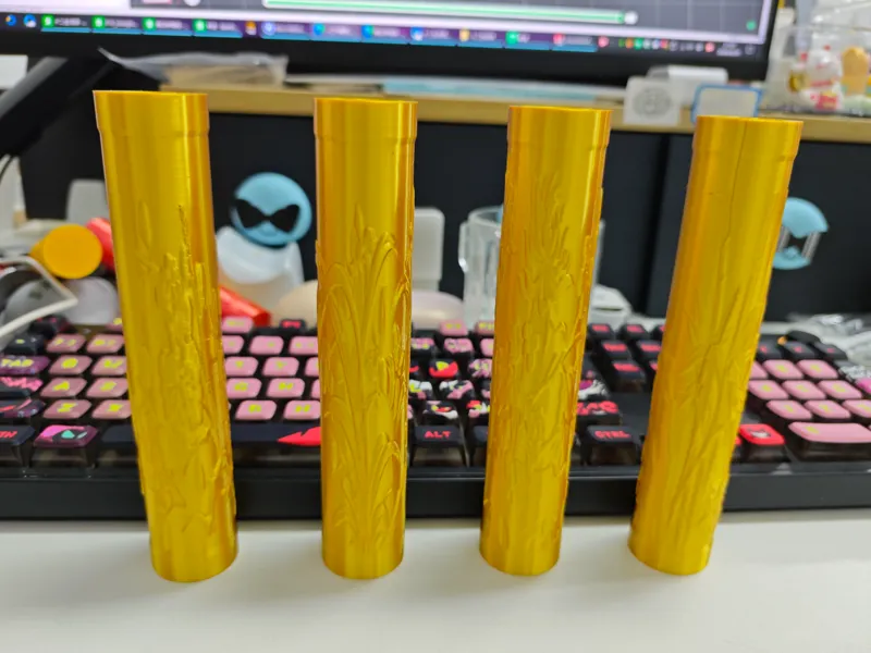 梅、兰、菊、竹四把伸缩剑