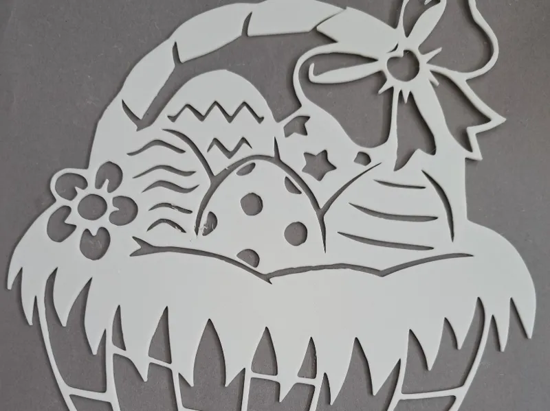 window decor-easter