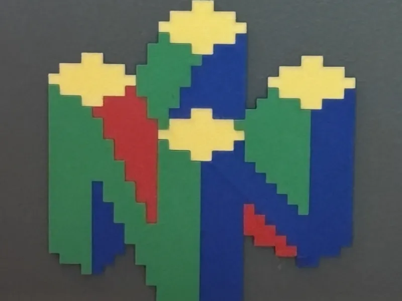N64 Logo Wall Art