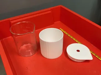 250ml beaker insulating sleeve and lid 