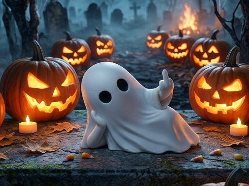 Fantasma tumbado - 3D printed Creatures, in stock in India