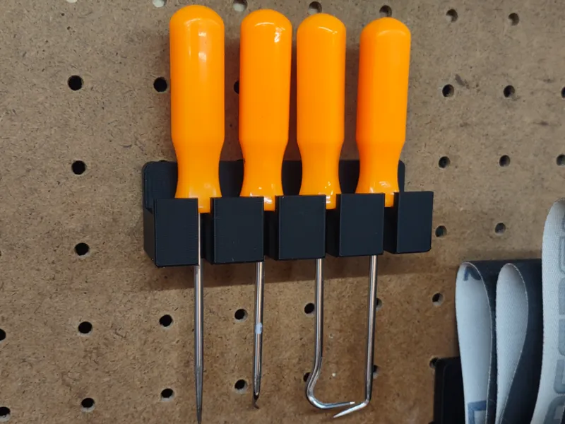 Peg Board Holder for Harbor Freight Mini Pick Set