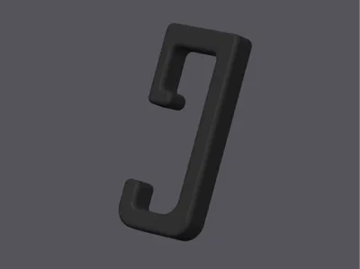 Hook for square bar