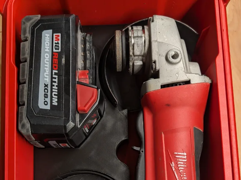 Compact Insert 4 1/2" Milwaukee Grinder