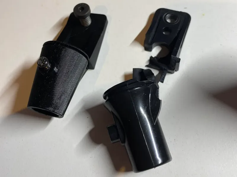 Holder for satellite speaker (e.g Logitech Z906)