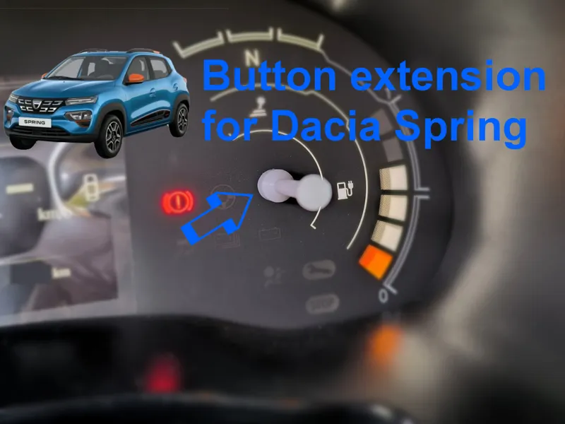 Dacia Spring Cockpit Button extension