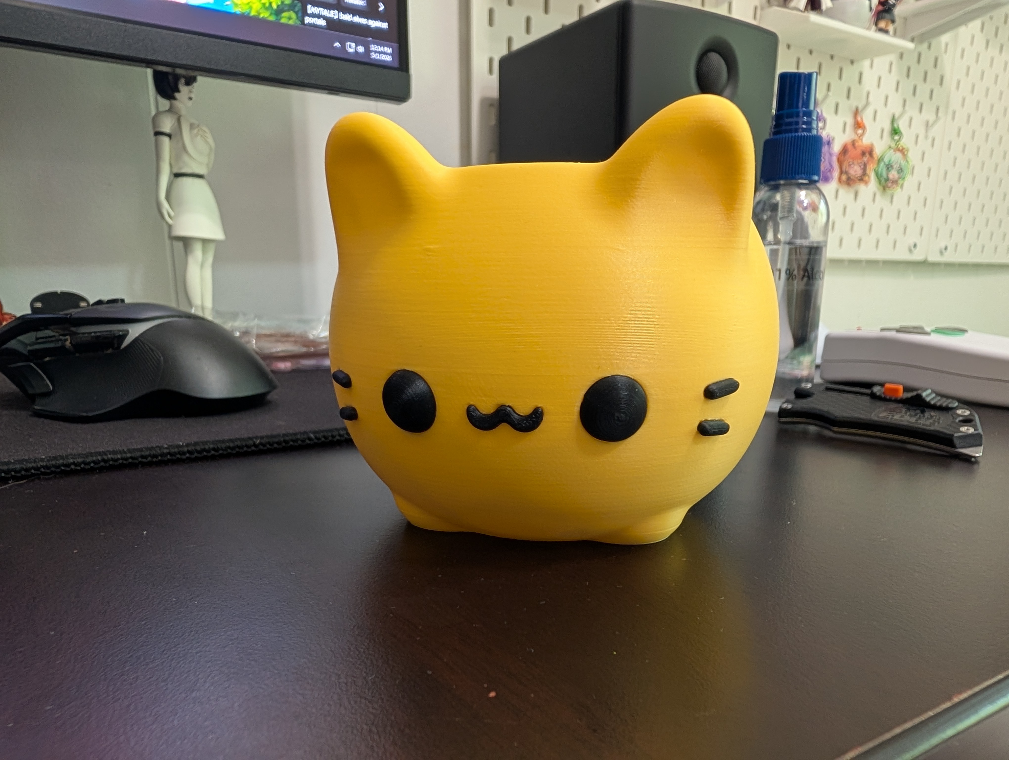 Miniatura 2 do modelo 3D Cute Cat Planter