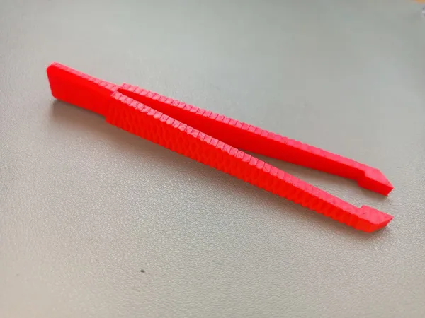 Pince brucelles droite 120 mm
