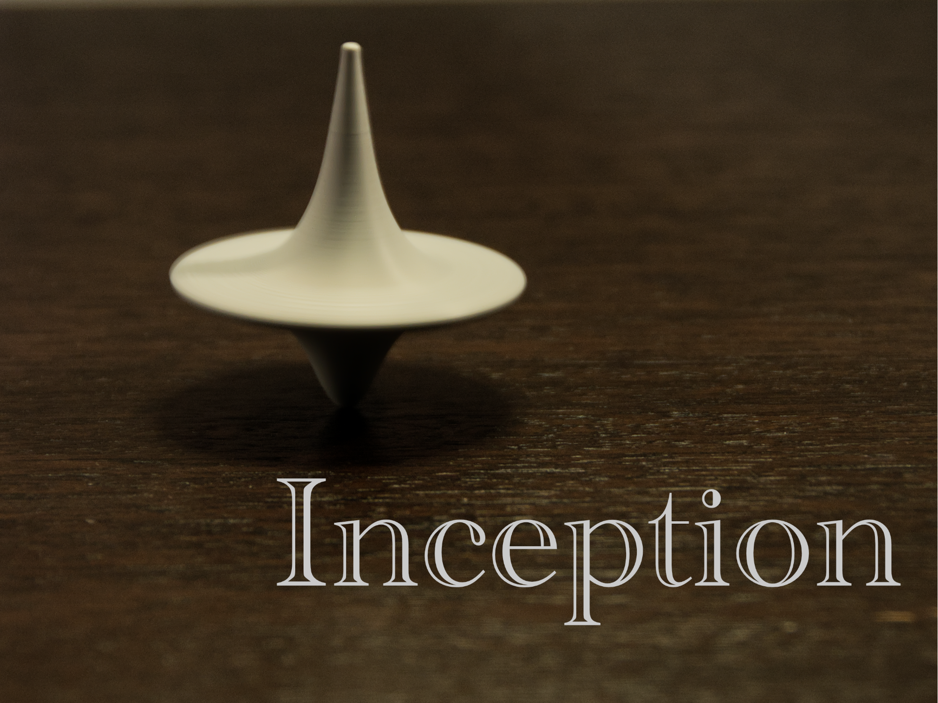 Inception spinning top fidget