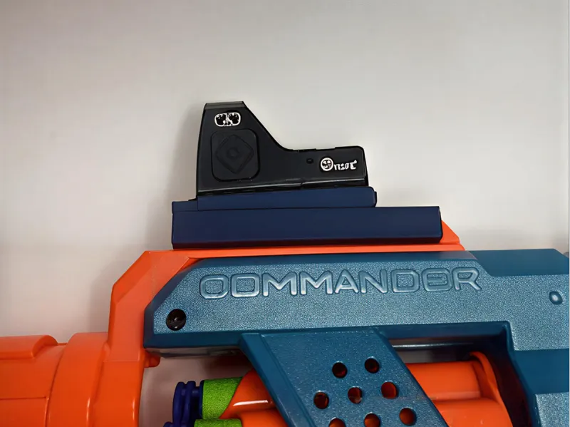 Nerf red dot mount