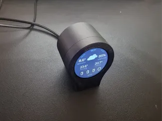 Sleek, Screwless Enclosure for ESP32 and GCA01