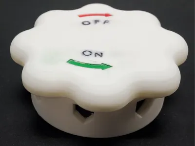 Gas Cylinder Valve Indicator (8-point handle