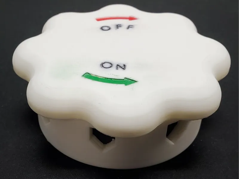 Gas Cylinder Valve Indicator (8-point handle
